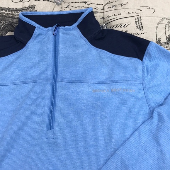 Brooks Brothers Colorblock Half Zip Pullover - Picture 4 of 8